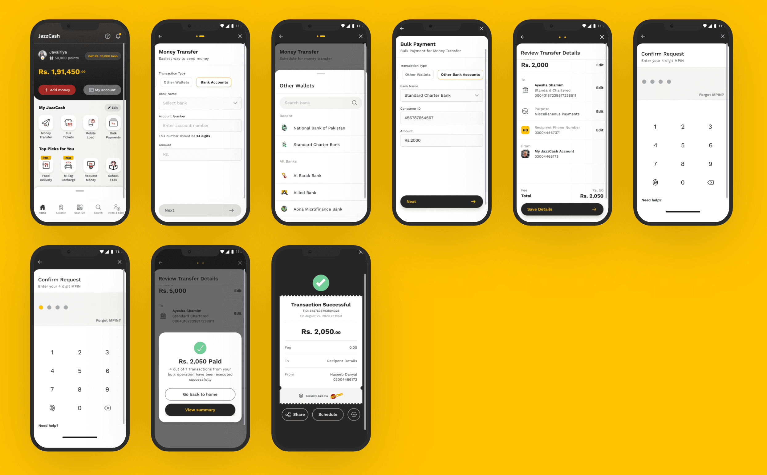 Revamped UI - JazzCash Redesign Case Study